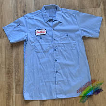 2020fw travis scott jackboys trabalho t camisa masculina mulher 1:1 melhor qualidade streetwear azul cacto jack camiseta 2024 - compre barato