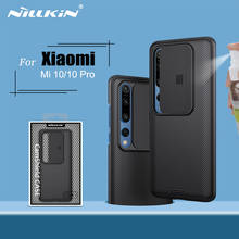 Чехол NILLKIN для xiaomi mi 10 slide cover 6,67 для защиты камеры для xiaomi mi 10 pro чехол задняя крышка для xiaomi 10 5G чехол 2024 - купить недорого