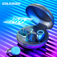 CBAOOO J10 TWS наушники беспроводные bluetooth наушники fone de ouvido bluetooth V5.0 наушники спортивные стерео звук гарнитура с микрофоном 2024 - купить недорого