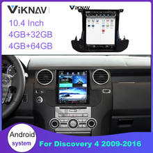 Reproductor Multimedia con pantalla Android para coche Land Rover Discovery 4 LR4 2009-2016, navegación GPS, autorradio estéreo, DVD, grabadora de cinta 2024 - compra barato