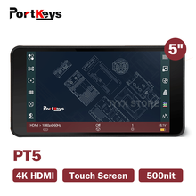 5-дюймовый монитор Portkeys PT5, 5-дюймовая IPS-панель 4K, совместимая с HDMI, полевой LUT-монитор для камеры Luma RGB, волновая форма для цифровой зеркальной ... 2024 - купить недорого
