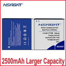 HSABAT 2500mAh Battery for highscreen zera F rev.s free shipping + tracking number 2024 - buy cheap