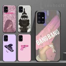 Fundas de teléfono pistol bang para Samsung A50, A51, A71, A31, A21S, S8, S9, S10, S20, S21 Plus, Fe Ultra, 4G, 5G 2024 - compra barato