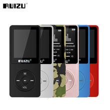 Оригинальный MP3-плеер RUIZU X02, английская версия, 4 ГБ 8 ГБ 16 ГБ, музыкальный плеер с FM-радио, видео, электронная книга, портативный MP3-плеер с подд... 2024 - купить недорого