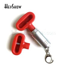 EAS ABS Red Stop lock For Security Display Hook Hook Anti theft For Retail Shop With Sign Locked Display See Staff For Help 2024 - buy cheap