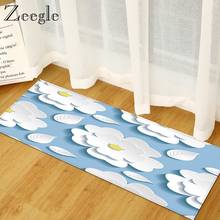 Zeegle Long Floor Mat Carpet for Hallway Living Room Decoration Floor Rug Non-slip Bathroom Foot Carpet Flannel Bedroom Foot Mat 2024 - buy cheap