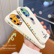Cute Pattern Phone Case For Huawei P40 P40Lite P40pro P40ProPlus P30 P30Lite P20 Pro Mate 40 40Pro 30 20 Liquid Silicone Cover 2024 - buy cheap