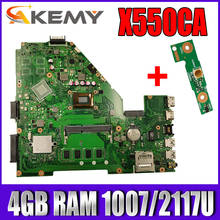 Akemy X550CC placa base de Computadora Portátil para For Asus X550CA X550CL R510C Y581C X550C placa base original de 4GB-RAM 1007U/2117U CPU 2024 - compra barato