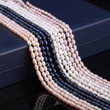 New Pearl Rice Beads Multi-style simple fashion party jewelry gift pearl size 4-5mm 2024 - buy cheap