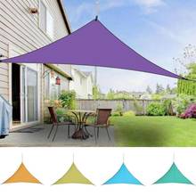 Guarda-sol triangular à prova d'água, 3*3*3m, toldo, proteção solar, acampamento, sombra, tecido, jardim, pátio, piscina, sai 2024 - compre barato