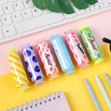 JIANWU 6pcs/set 5mmX5m Cute Candy Style Correction tape kawaii Student alteration tape School supplies 2024 - buy cheap