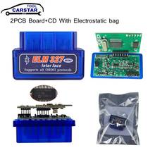 ELM327 V1.5 PIC18F25K80 ELM327 OBD2 escáner ELM 327 Bluetooth-compatible Android/PC ELM 327 adaptador OBD2 ELM327 V1.5 2024 - compra barato