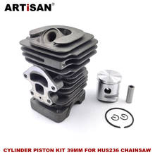 Cylinder Piston Kit 39MM for Husqvarna 236 Gasoline Chainsaw Spare Parts 2024 - buy cheap