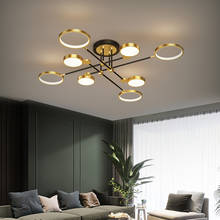 New Modern LED Chandeliers For Bedroom Living Room Kitchen Salon Lustre Lamps Home Lighting With Remote Control Dimmable Lights 2024 - buy cheap