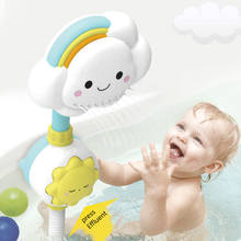Baby Shower Toys New Cloud Rainbow Electric Shower Bathroom Bath Toys Baby Bath Toys Toys for ChildrenGame Bath Toys for Kids 2024 - buy cheap