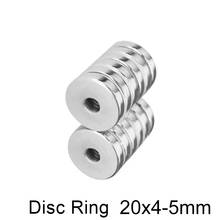 5~50PCS 20x4-5 mm Powerful Ring Loop Magnets 20*4 mm Hole 5mm Round Small Permanent Neodymium Magnet 20x4-5mm 20*4-5 2024 - buy cheap