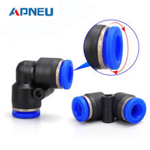 PV Degree Elbow Pneumatic Quick Fitting Plastic 4mm 6mm 8mm 10mm Air Parts Pipe Push In Water Quick Connector Slip Lock 2 Way 2024 - buy cheap