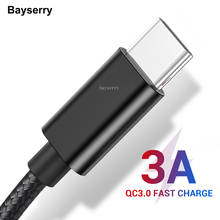 Bayserry USB Type C Cable for Xiaomi Redmi Note 9 8 7 Mi 11 Fast Charging Data USB C Cable for Samsung S21 S20 S10 Type-C Charge 2024 - buy cheap