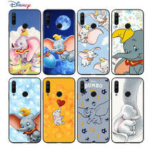 Dumbo cute for Huawei Honor 30 20 10 9S 9A 9C 9X 8X MAX 10 9 Lite 8A 7C 7A Pro Silicone Black Phone Case 2024 - buy cheap