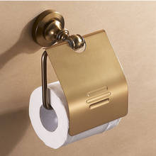 Держатель для туалетной бумаги, оптовая и розничная продажа, настенный Винтажный Классический контейнер для туалетной бумаги в античном стиле 2024 - купить недорого