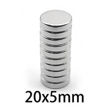 5-100pcs 20x5mm Magnets Round NdFeB rare earth Neodymium Magnet N35 20*5mm Super Powerful imanes Permanent Magnetic Disc 2024 - buy cheap