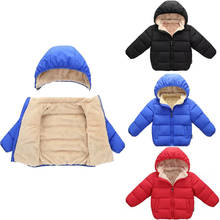 Kids Coats Jacket Baby Girl Boy Winter Hooded Coat Cloak Jacket Thick Warm Outerwear Clothes Fashion Winter Warm Costume 2024 - buy cheap