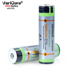 VariCore-batería NCR 18650B de 18650 mAh, con PCB nuevo y original, 3400 V, adecuada para linternas de ordenador portátil, 1-10 Uds. 2024 - compra barato