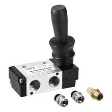 1pc Manual Hand Pull Solenoid Valve 2Position 3Way 1/4" PT w 6mm OD Connect Fitting 2024 - buy cheap