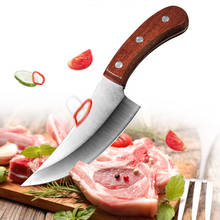 Butcher Boning Knife Serbian Style Outdoor Survival Hunting Knife Bone Meat Cleaver Kitchen Knife Stainless Steel with Sheath 2024 - buy cheap