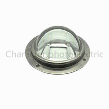 Lente côncava à prova d' água de vidro óptico de 78mm, lente led de alta potência 4 em 1 conjuntos para lâmpada de led de 20w 30w 50w 100w