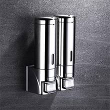 Liquid Soap Dispenser Wall Mounted Bathroom Hotel Shampoo Container stainless steel hand soap dispenser Soap Bottle 2024 - buy cheap