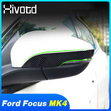 Decoración de espejo retrovisor de coche, tira de modificación de ABS para Ford Focus MK4 ST Line 2019 2020, accesorios exteriores 2024 - compra barato