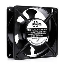 Waterproof 120mm 12cm Cooling Fan IP68 New AC 220V Dual Ball Durable Cabinet 12038 Silence 2024 - buy cheap
