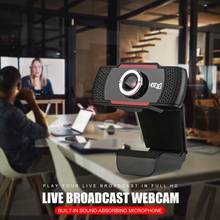 Mini câmera hd ajustável 12.0 m pixels computador webcam embutido som-absorção microfone para o ensino de vídeo transmissão ao vivo 2024 - compre barato