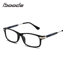 Iboode-gafas de lectura ultraligeras para hombre y mujer, lentes de negocios para presbicia, cuadradas, a la moda 2024 - compra barato