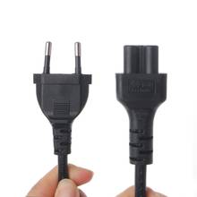 Cable adaptador de corriente EU 2 Pin macho a IEC 320 C5 Micky para fuente de alimentación de portátil 30cm 2024 - compra barato
