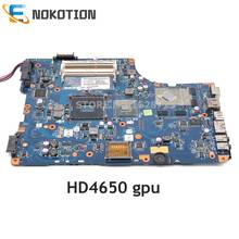 NOKOTION-placa base para portátil Toshiba Satellite L500 L505, 15,6 pulgadas, K000092530, NSWAA, LA-5322P, HM55, HD4650, GPU, DDR3, prueba completa 2024 - compra barato