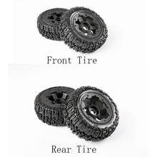 Front OR Rear Knobby Wheel Tire Assembly Set for 1/5 Hpi ROVAN Rofun Km Baja 5t Rc Car Parts 2024 - buy cheap