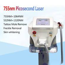 Máquina de eliminación de tatuajes láser Nd Yag Laser755, alta calidad, 1320, 1064, 532nm, picosegundos, herramientas para el cuidado de la piel facial 2024 - compra barato