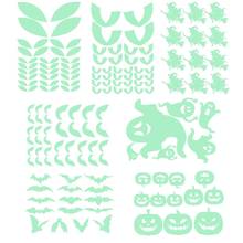 18Pcs/set Glowing In The Dark Eyes Wall Glass Sticker Halloween Decoration Decals Luminous Home Ornaments- Green Wall Sticker 2024 - buy cheap