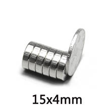 20/30/50pcs 15x4 mm Strong Cylinder Rare Earth Magnet 15mmx4mm Round Neodymium Magnets 15x4mm Mini Small Magnet 15*4 mm 2024 - buy cheap