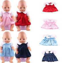 Кукла из вельвета, Рождественский костюм для девочек 18 дюймов американская кукла для девочек и 43 см для ухода за ребенком для мам, носки для новорожденных детские вещи, аксессуары для куклы, подарок для девочки 2024 - купить недорого