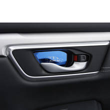 Cubierta protectora de manija interior para puerta de coche Honda CRV CR-V, accesorio adhesivo de estilismo para puerta de coche, 2017, 2018, 2019, 2020, 2021 2024 - compra barato