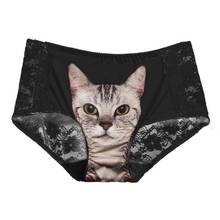 Cat Panties 3D Printing Panty Cotton Panties Women's Underwear Sexy Lace Panties Girls Briefs Ladies Knickers Underpants 2024 - buy cheap