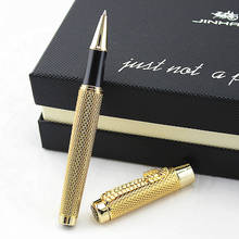 Креативная Высококачественная шариковая металлическая ручка Jinhao 1200 с клипсой дракона, ручка для студентов, офиса, подарки, Канцтовары 2024 - купить недорого