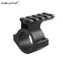 VULPO-Adaptador de anillo de 25mm y 30mm de diámetro, montaje de alcance con riel de 20 mm 2024 - compra barato