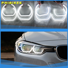 DTM Style Crystal LED Angel Eyes Halo Rings Light kits For BMW X3 F25 2010-2014 Halogen Headlight Car styling 2013 2012 2011 2024 - buy cheap
