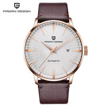 PAGANI DESIGN Men's Fashion Casual Mechanical Watch Waterproof 30M Leather Brand Luxury Automatic Business Men Watch 2024 - buy cheap