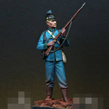 Modelo de resina GK Private, 1/24 75mm, 9a Batallion Jagers bávaro, kit sin montar y sin pintar 2024 - compra barato