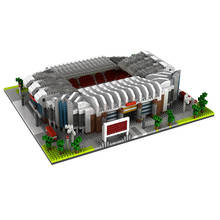 Bloques de construcción de estadio Old Trafford para niños, juguete de ladrillos para armar Estadio Old Trafford, ciudad del mundo, colección de modelos de arquitectura famosa, incluye 3800 piezas 2024 - compra barato